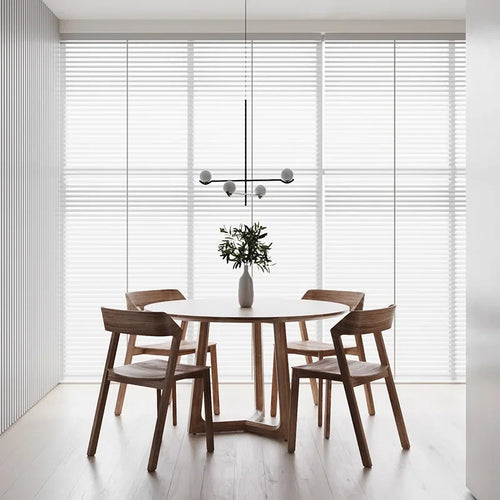 lustre led en boule de verre style nordique pour intérieur
