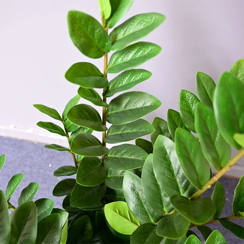 grandes branches artificielles de ficus pour décoration tropicale - vue 5 sur 15
