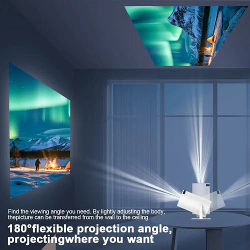 projecteur magcubic hy300 pro 4k android 11 wifi6 260ansi bt5.0 home cinéma extérieur - vue 3 sur 8