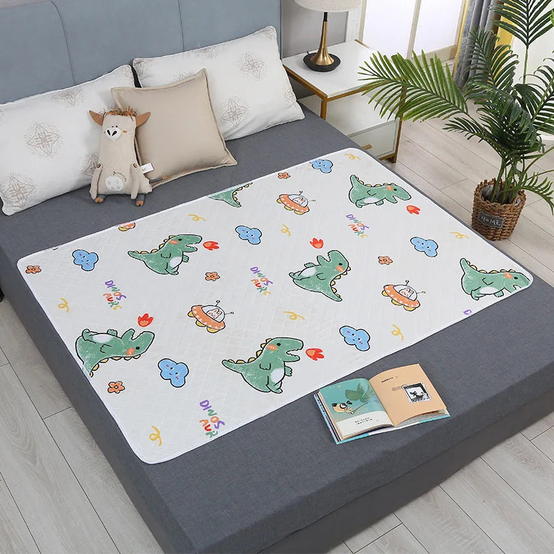 150/120/70cm Large Washable Mattress Urine Adult Elder Incontinence Bed Pad Women Menstrual Bed Sheet Protector, Kids Urine Mat - vue 7 sur 15