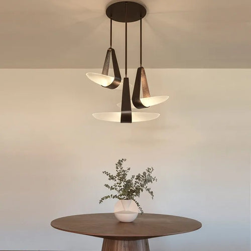 Lustre Led de style nordique - vue 3 sur 7