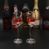 Flutes champagne mariage deco coeurs bordure cristal