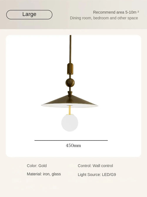 Minimalist bedside lamp for interiors and elegant décor - vue 9 sur 8