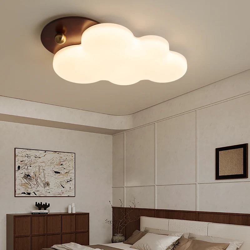 lampe nuage pour chambre enfant style médiéval protection des yeux