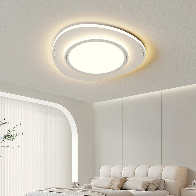 plafonnier double couche moderne pour un éclairage élégant à la maison - vue 5 sur 14