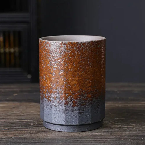 Mug céramique style rustique chinois tasse artisanale