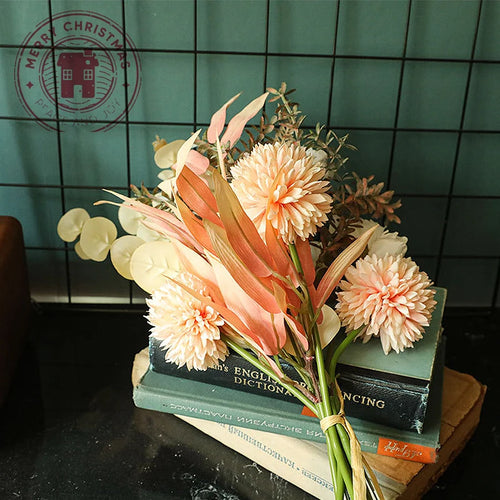 bouquet de fleurs artificielles pour décoration intérieure mariage - vue 7 sur 7