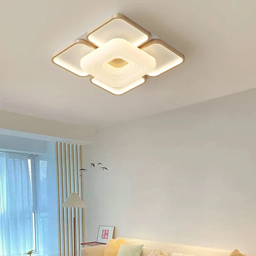 Modern nordic LED atmospheric minimalist living room lamp - vue 6 sur 10