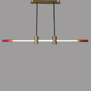 Minimalist LED chandelier for modern bars and restaurants