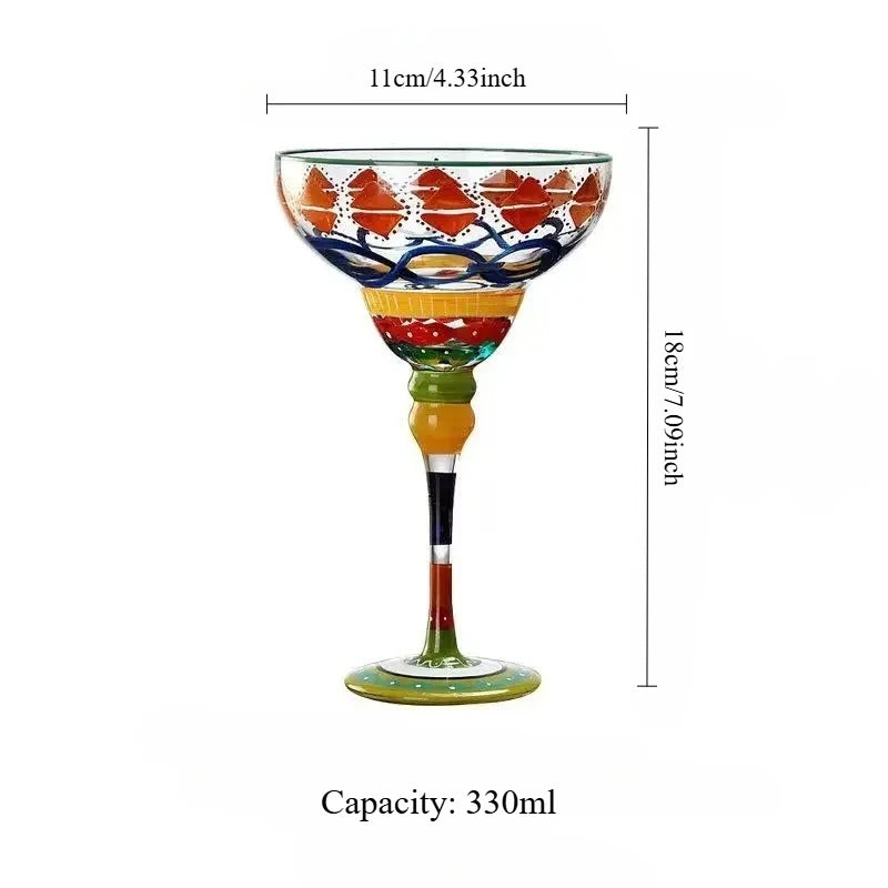 Verre cocktail fait main 330 ml style margarita - vue 7 sur 7