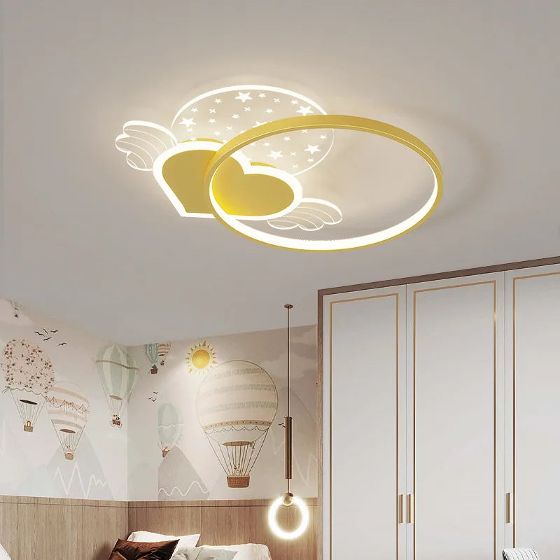 lumière moderne simple et romantique pour chambre d'enfant - vue 4 sur 6