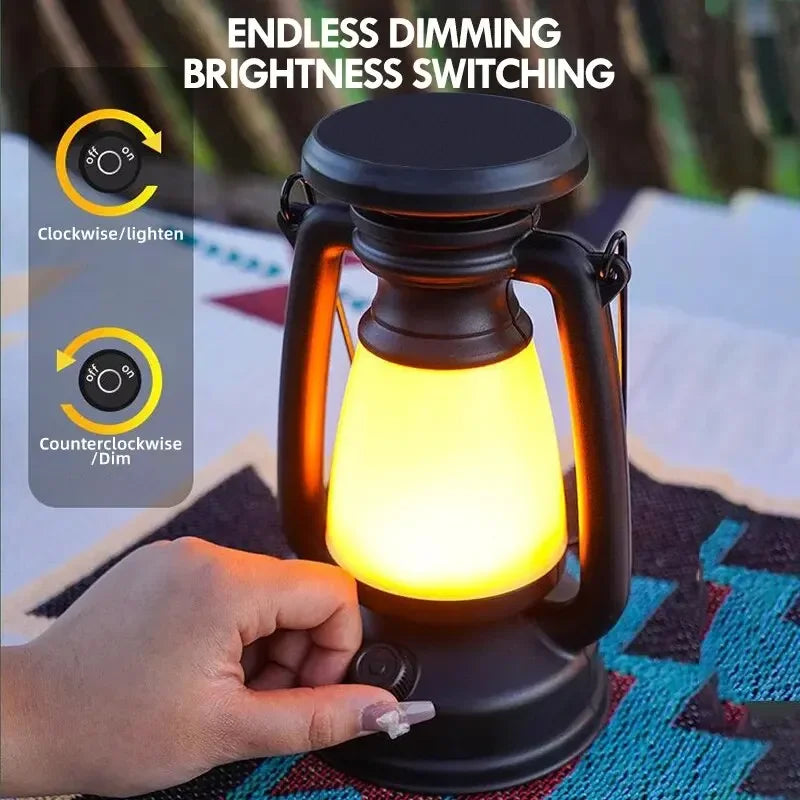 lampe de bureau rétro en forme de cheval décorative pour intérieur et extérieur - vue 5 sur 7