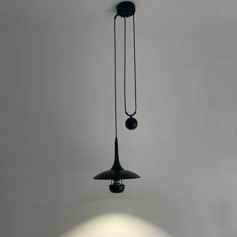 lustre minimaliste design ovni pour intérieur moderne créatif - vue 8 sur 7