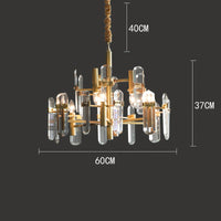 home decorationPendant lights, luxury crystal living room chandelier, dining room Pendant lamp, ceiling light, indoor lighting