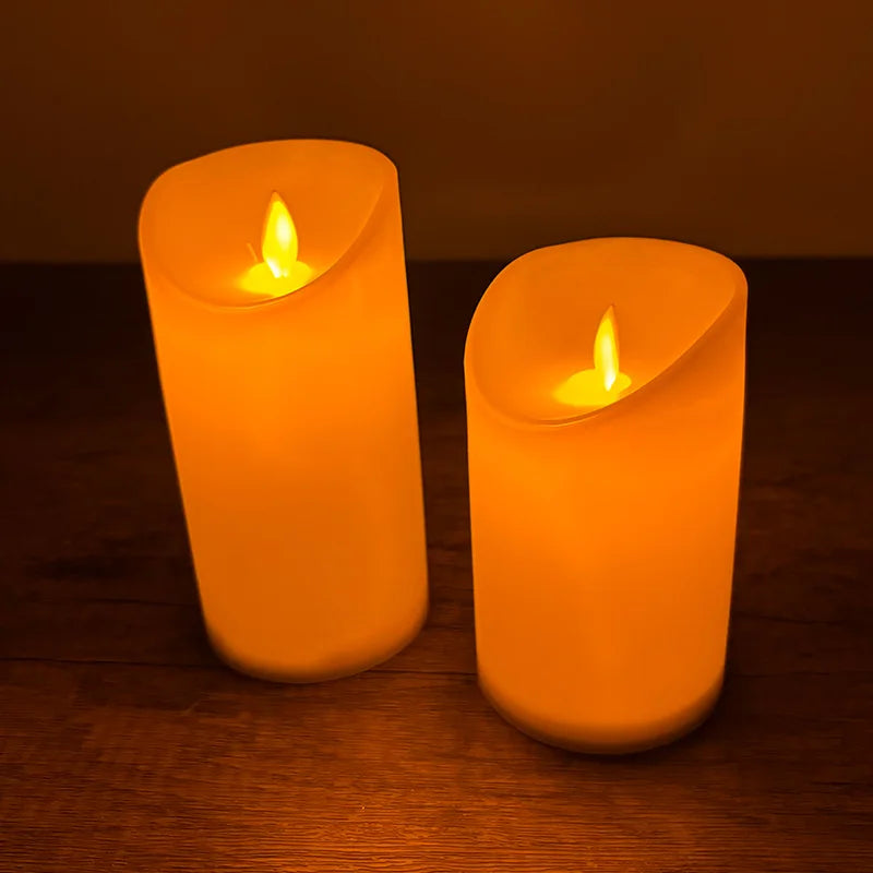 bougie à led décorative pour mariage et anniversaire - vue 3 sur 17