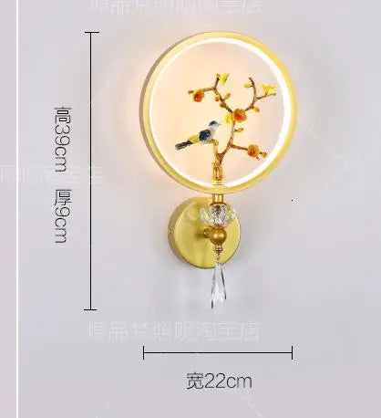 applique murale cristal en led pour éclairage intérieur luxe - vue 9 sur 10