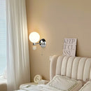 Nordic minimalist creative pumpkin wall light for children