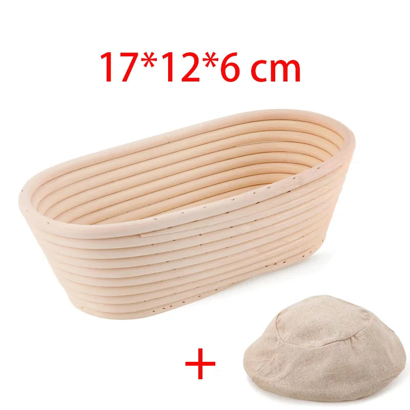 panier à pain en rotin naturel fait main pour fermentation de pâte au levain - vue 15 sur 21