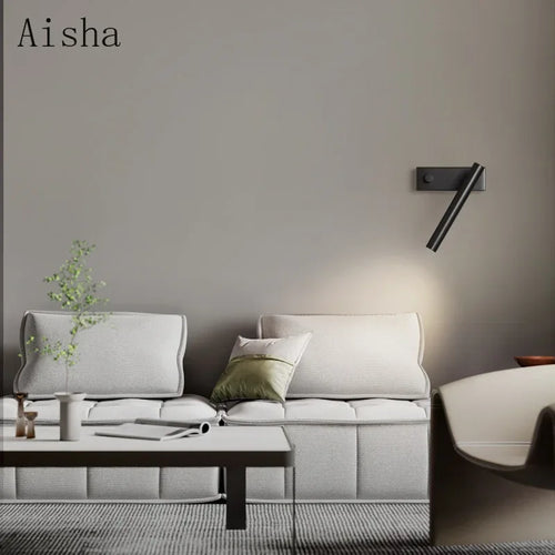 Luxury minimalist LED wall light for interior decoration - vue 3 sur 8