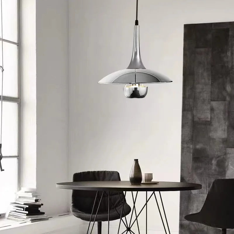 suspension soucoupe volante moderne avec poulie pour bars et restaurants - vue 4 sur 18