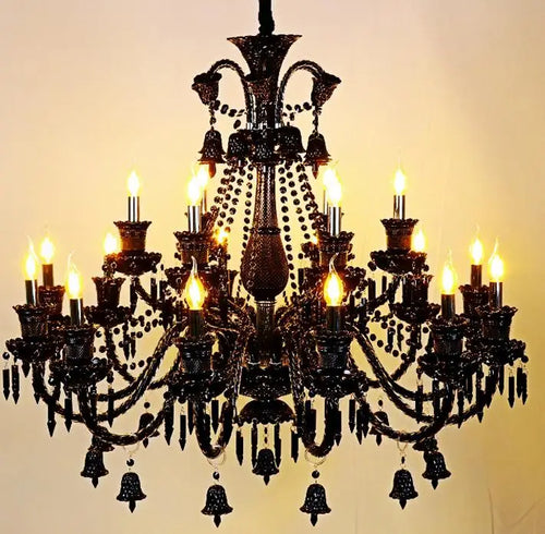 lustre en cristal à 44 bras pour hôtel et centre commercial - vue 13 sur 12