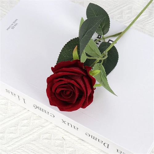 bouquet de roses artificielles pour mariage Noël ou Saint-Valentin - vue 13 sur 14