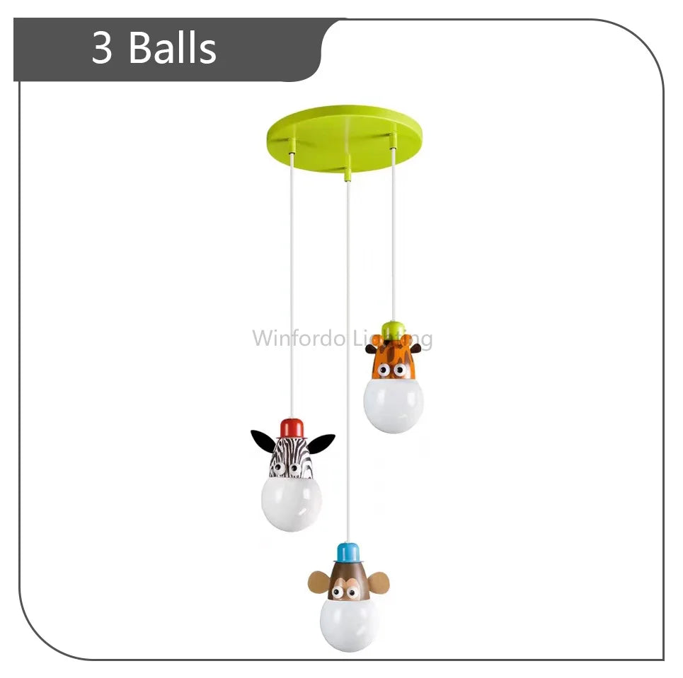 suspension moderne en forme de ballon pour enfants - vue 13 sur 12