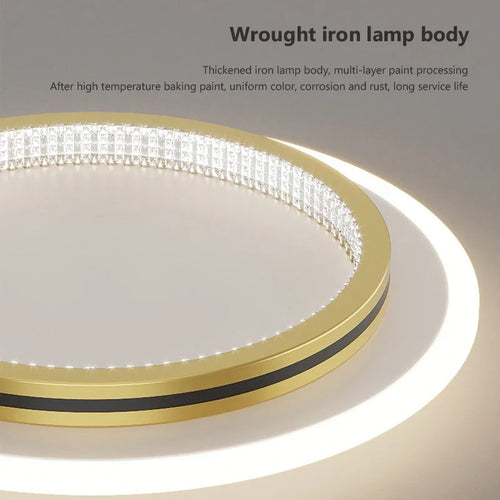 Plafond moderne à LEDs lumière lampe de luxe décor intérieur pour chambre Foyer allée couloir luminaire nordique créatif géométrie lumière - vue 7 sur 14