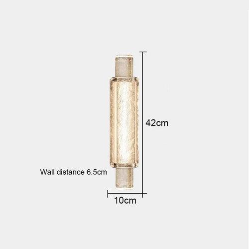 applique murale design luxe bulles cristal intérieur