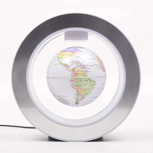 Magnetic levitation globe decoration living room black technology novel high-end decorative gifts with hand gifts, - vue 13 sur 13