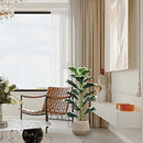 Realistic artificial ficus for indoor and outdoor decoration