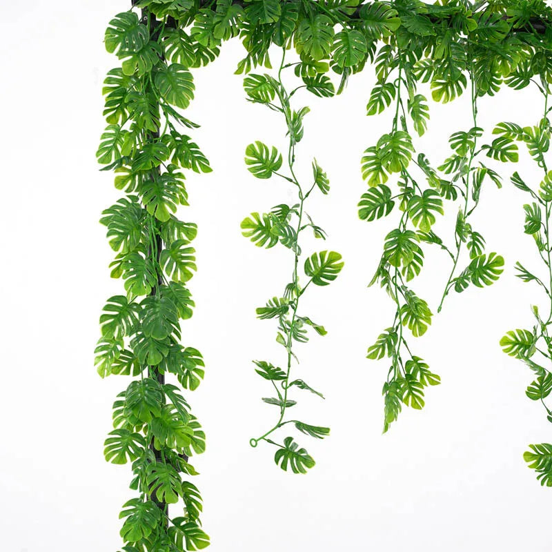 plante artificielle tortue décoration murale couronne de fleurs - vue 3 sur 7