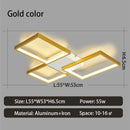Nordic geometric flush mount LED ceiling light minimalist lamp
