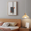 Modern nordic minimalist wabi-sabi log glass chandelier