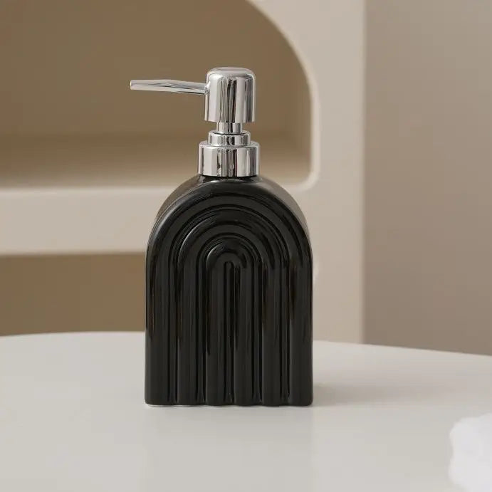 distributeur de savon en céramique portable pour shampoing et eau - vue 18 sur 21