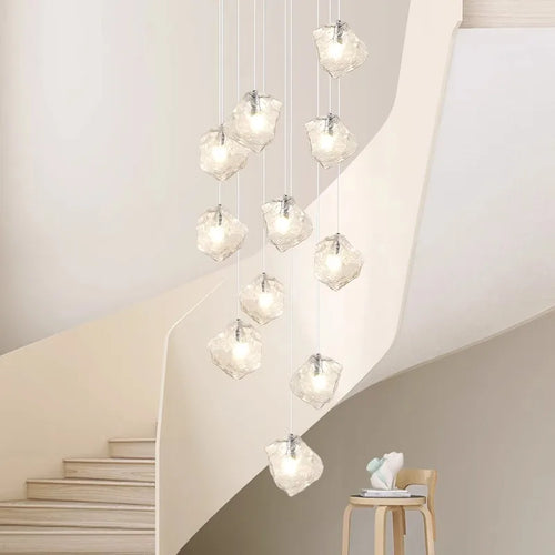 lustre moderne à led pour éclairage intérieur suspendu - vue 3 sur 18