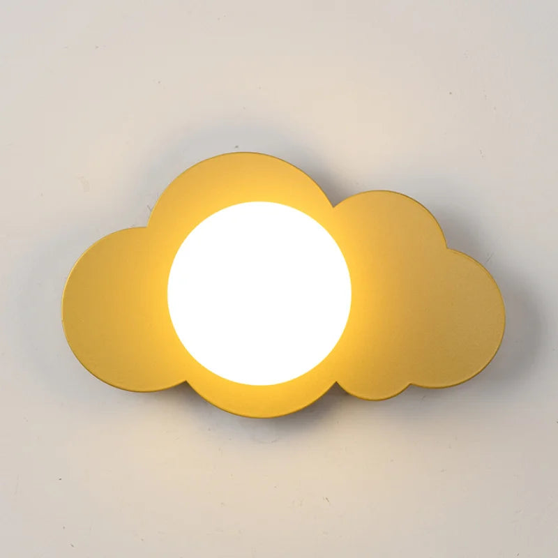 applique murale design moderne forme nuage pour intérieur élégant - vue 6 sur 10