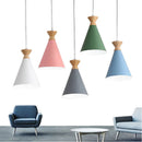 Modern minimalist horn pendant light for island lighting