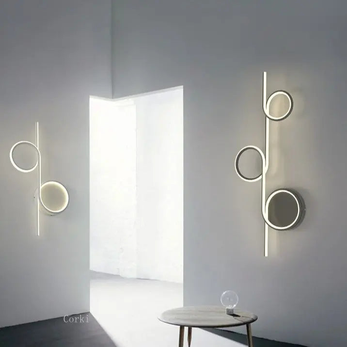 applique murale nordique éclairage intérieur décoration minimaliste