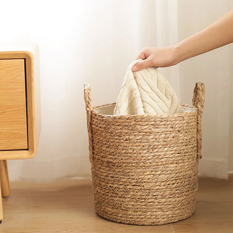 panier de rangement en osier pour divers articles et plantes - vue 6 sur 9