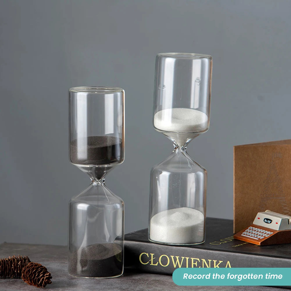 sablier en verre tendance pour une décoration intérieure moderne - vue 3 sur 27