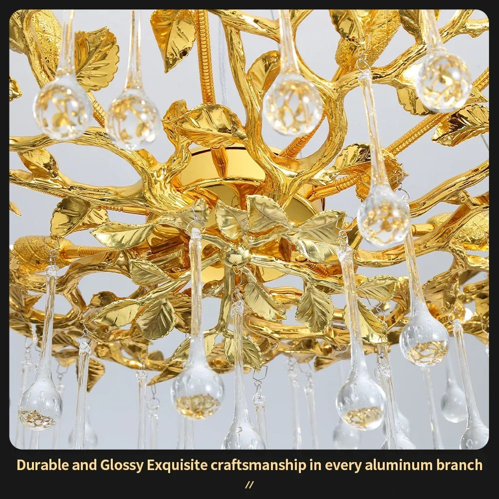 lustre en cristal vintage artpad design élégant pour intérieur moderne - vue 6 sur 8