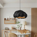 French Dining Room Wabi Sabi LED Pendant Lamp Nordic Cream Style Bar Bedroom Chandelier Fixture Model Room Bar Decorative Lights