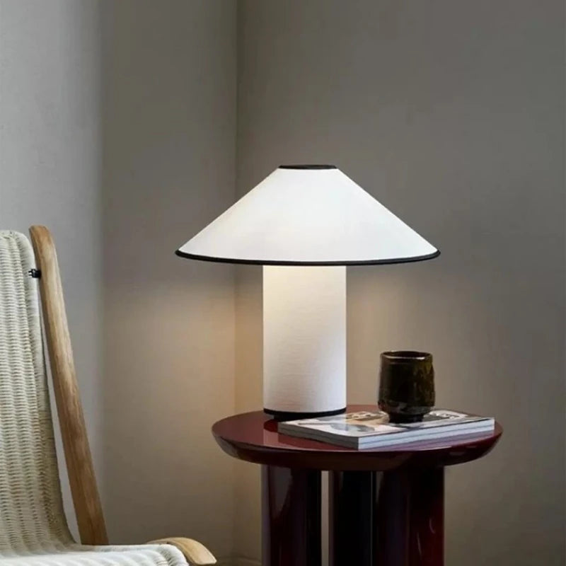 lampe à poser rétro en forme de champignon pour décoration intérieure - vue 3 sur 8
