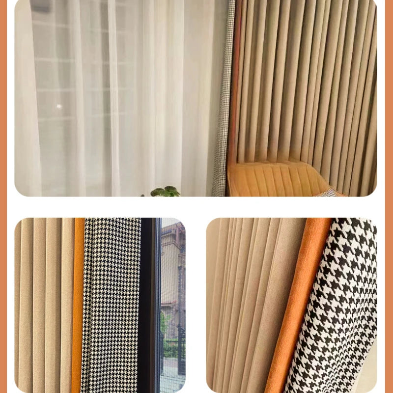 Rideau occultant moderne minimaliste pour salon et chambre - vue 6 sur 10
