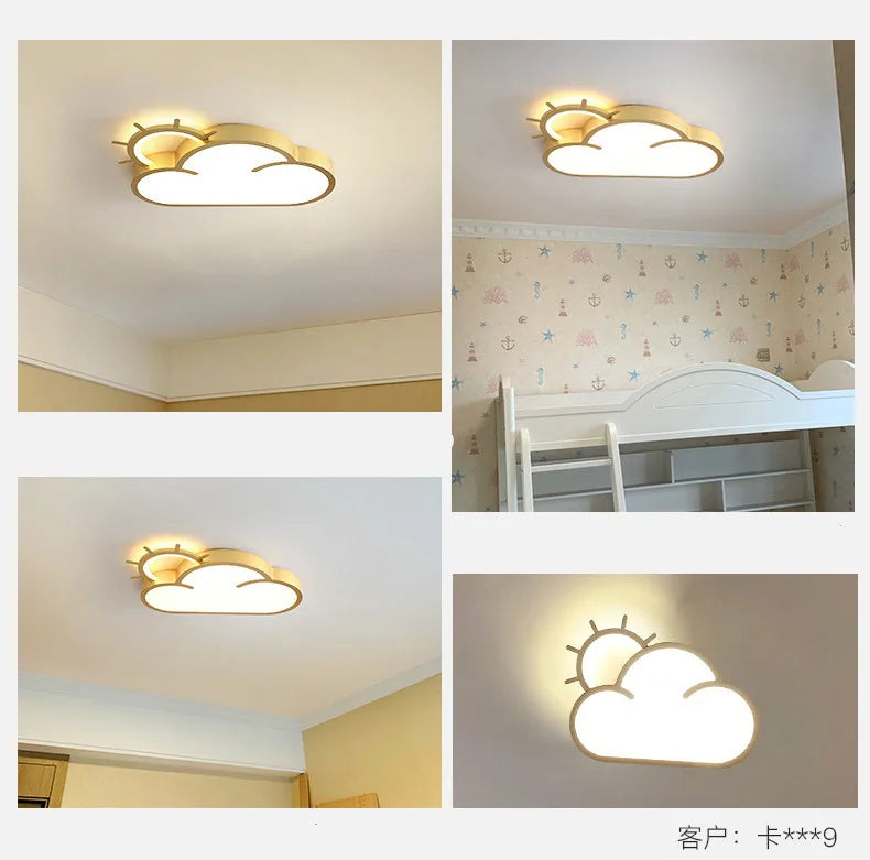 lampe nuage lumineuse pour lecture et décoration intérieure - vue 5 sur 9