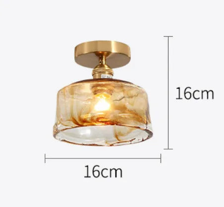 lustre en verre teinté pour un éclairage nordique élégant - vue 11 sur 10