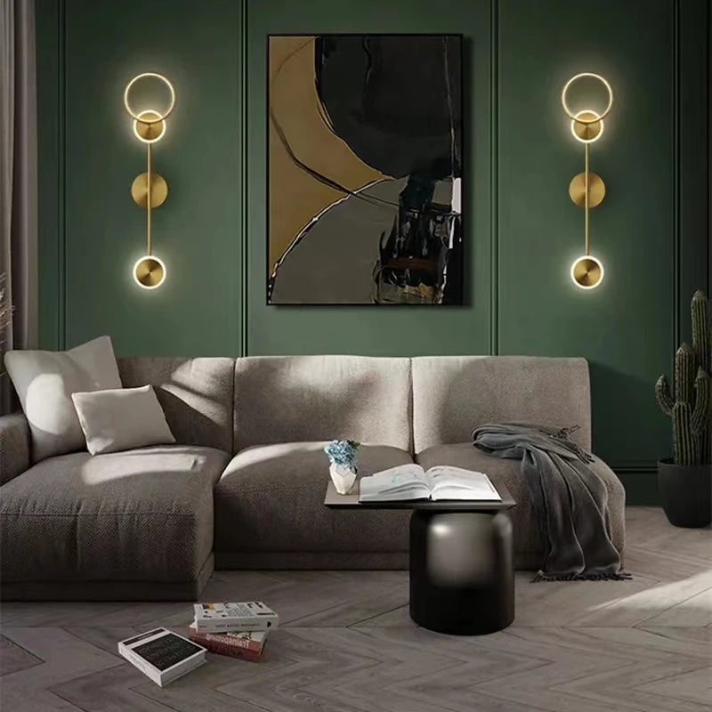 Applique murale LED moderne de luxe nordique - vue 3 sur 7