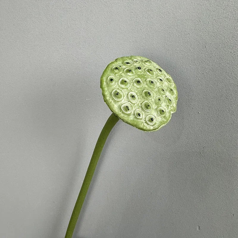 plantes artificielles lotus touché réel décoration florale pour intérieur - vue 2 sur 8