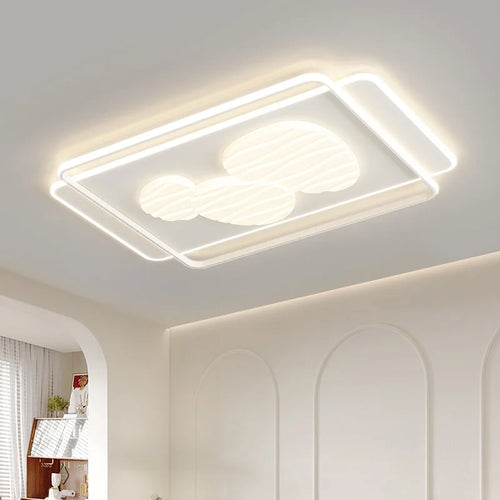 plafonnier à led moderne pour décoration intérieure et luminaires élégants